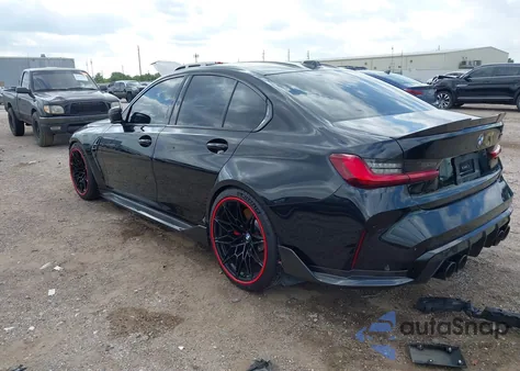 2024 BMW M3 Competition xDrive из США, поврежденный, VIN WBS43AY05RFS34821